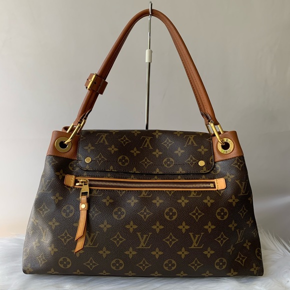 AUTH LOUIS VUITTON OLYMP CAMEL MM - Picture 2 of 8